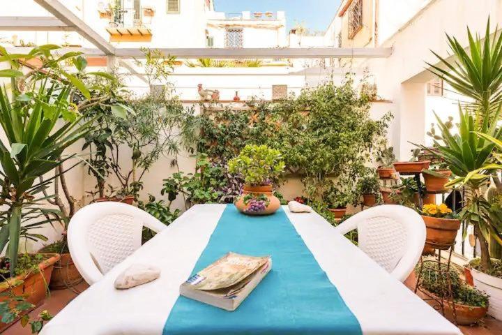 Apartamento At Kalsa Quiet Flowered Terrace! Free Parking! Ideal For Remote Working! Palermo